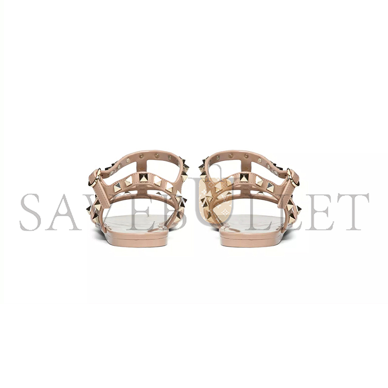 VALENTINO ROCKSTUD FLAT RUBBER SANDAL 5W2S0H38PVS_P45 VALENTINO ROCKSTUD FLAT RUBBER SANDAL 5W2S0H38PVS_P45