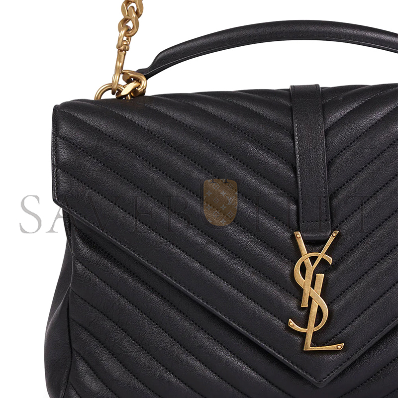 YSL COLLEGE LARGE IN QUILTED LEATHER 600278BRM071000 (32*20*8.5cm)
