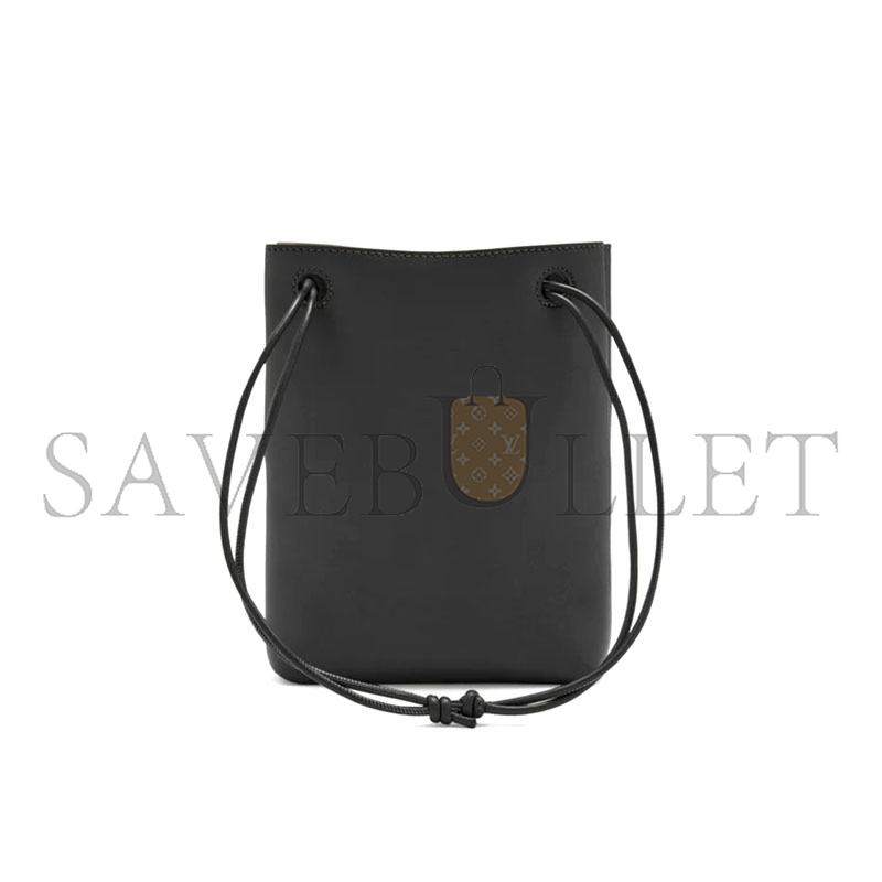 LOEWE PEBBLE POUCH IN SMOOTH CALFSKIN CANBSPPX01 (17*21.5*7cm)