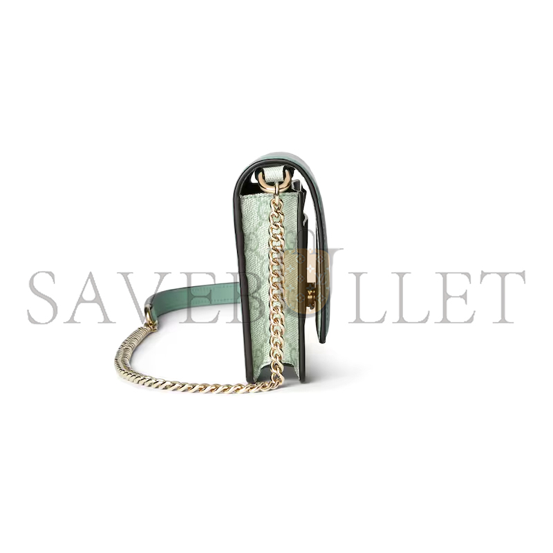 GUCCI GG EMBLEM WALLET ON CHAIN 826720AAEQ73441 (20*13*4cm)