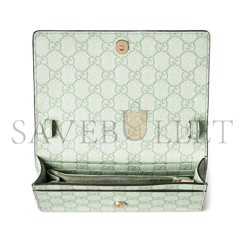 GUCCI GG EMBLEM WALLET ON CHAIN 826720AAEQ73441 (20*13*4cm)