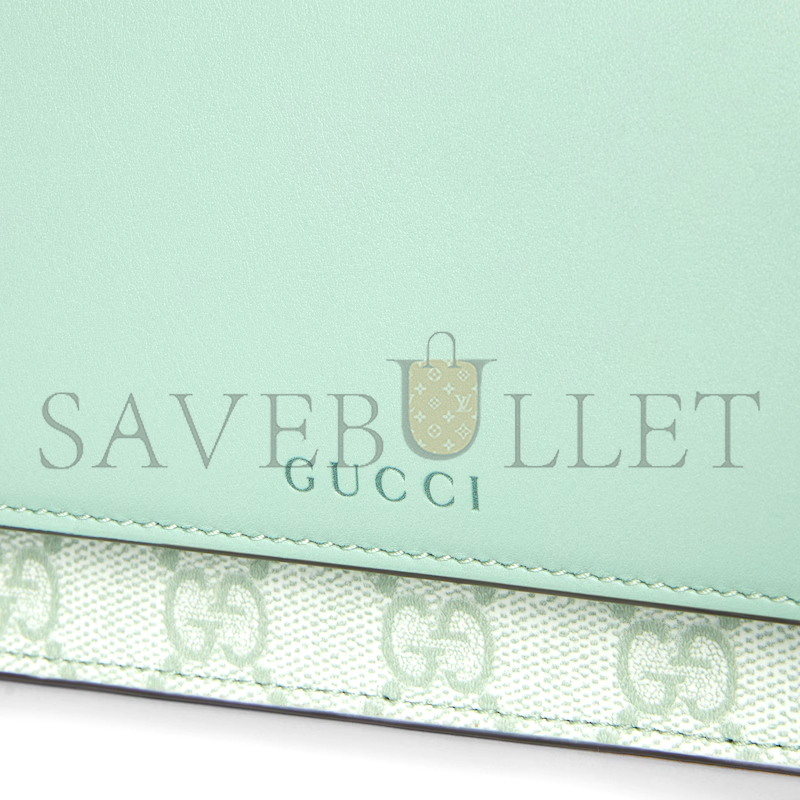 GUCCI GG EMBLEM WALLET ON CHAIN 826720AAEQ73441 (20*13*4cm)