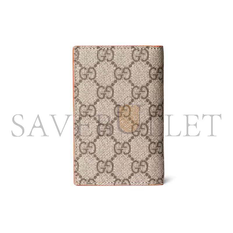 GUCCI ORANGE INTERIOR GG LONG CARD CASE ‎768249FACQC9743 (15*12cm)