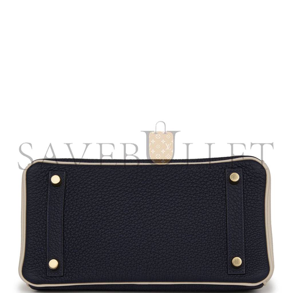 HERMES SPECIAL ORDER (HSS) BIRKIN 25 BLEU NUIT AND CRAIE TOGO GOLD HARDWARE HANDMADE (25cm) HERMES SPECIAL ORDER (HSS) BIRKIN 25 BLEU NUIT AND CRAIE TOGO GOLD HARDWARE HANDMADE (25cm)