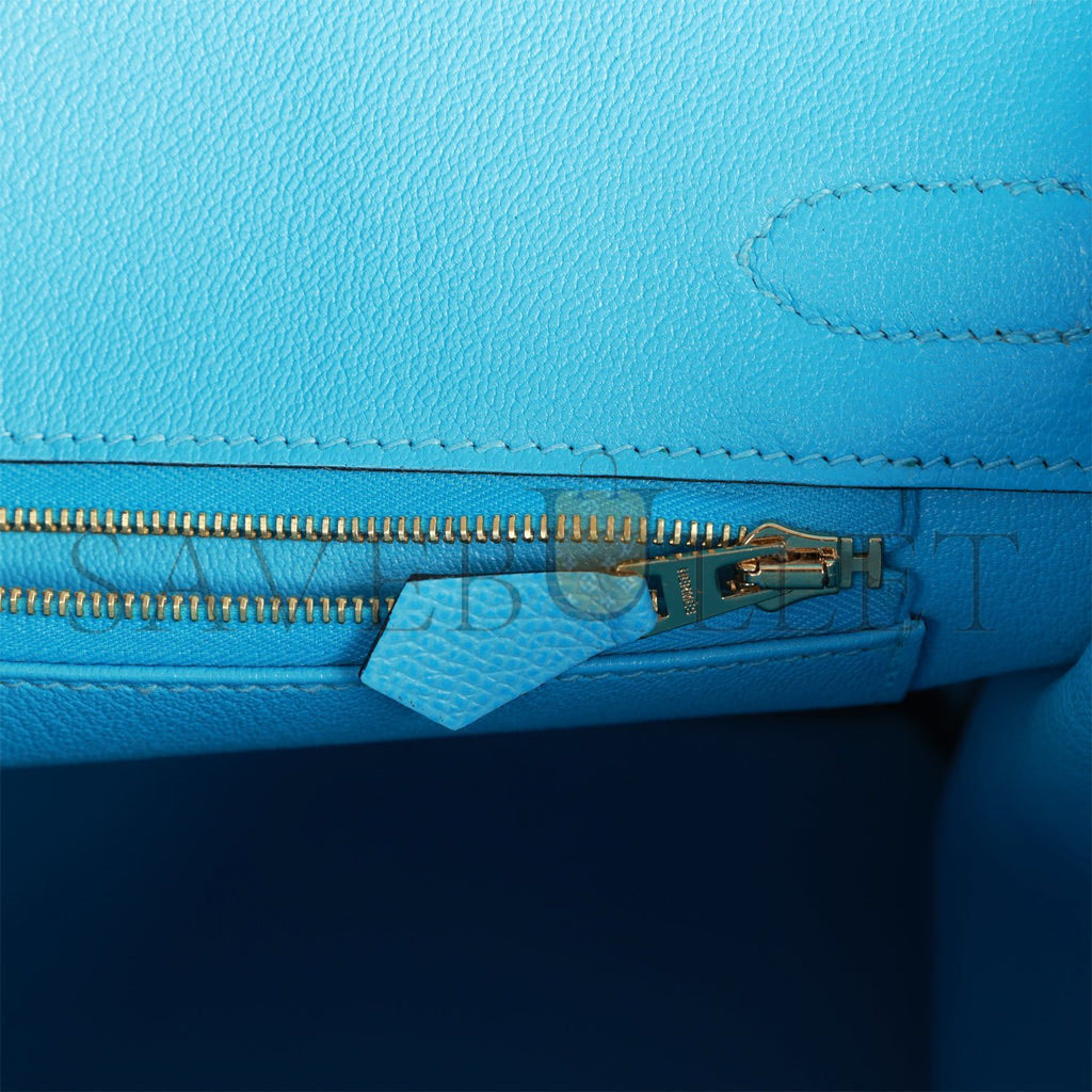 HERMES BIRKIN 30 CELESTE EPSOM GOLD HARDWARE (30cm) HERMES BIRKIN 30 CELESTE EPSOM GOLD HARDWARE (30cm)